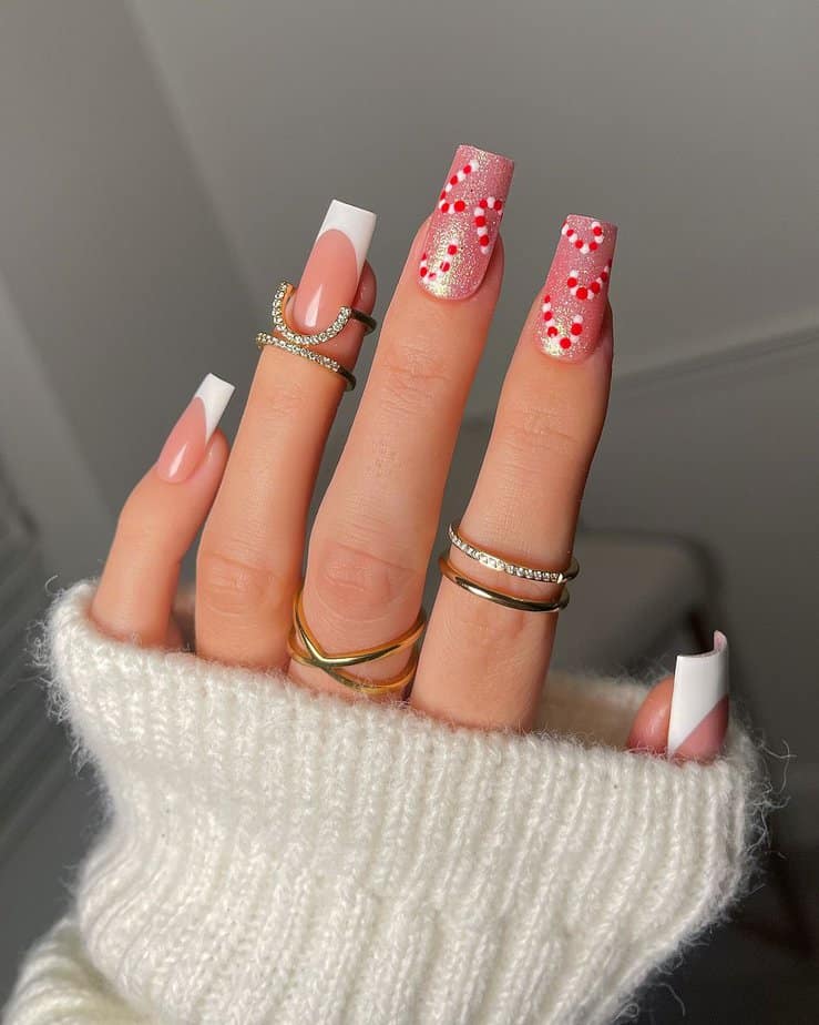 Twisted French mani