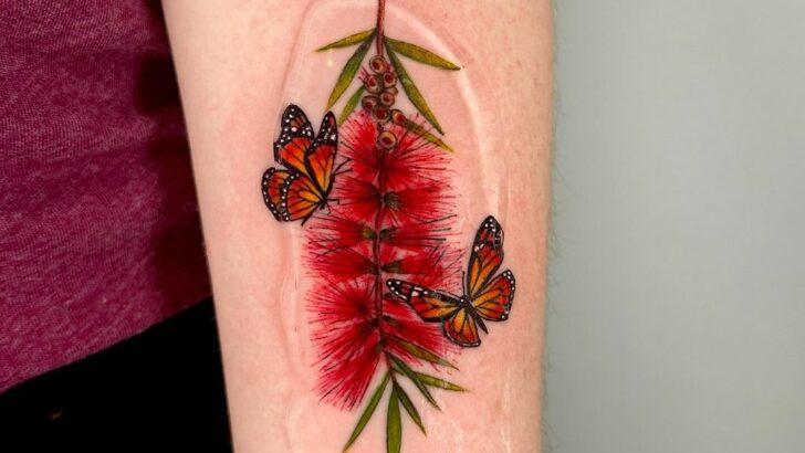 19 Gorgeous Monarch Butterfly Tattoo Ideas That Celebrate Change