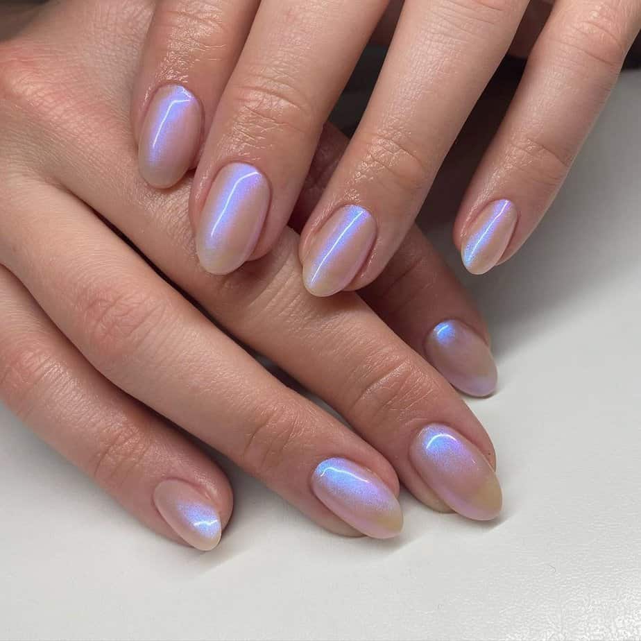 40 Incredible Iridescent Nails To Brighten Your Day