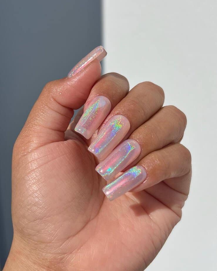 40 Incredible Iridescent Nails To Brighten Your Day