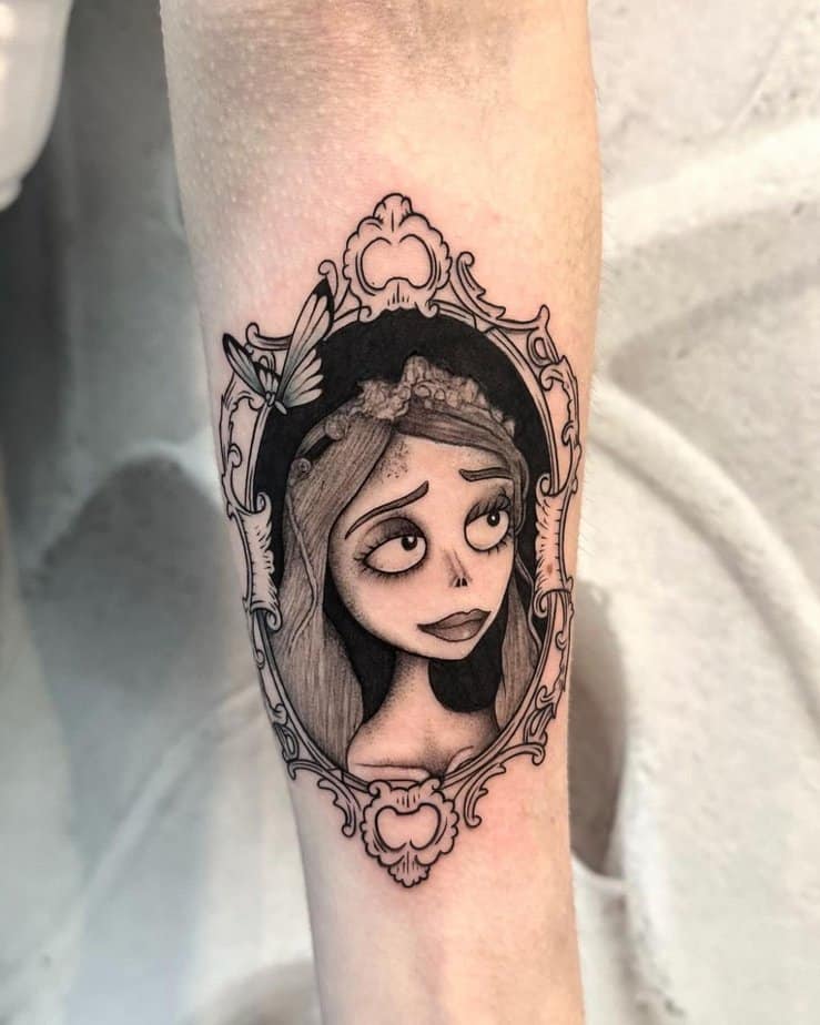 20 Corpse Bride Tattoos That Prove Love Never Dies