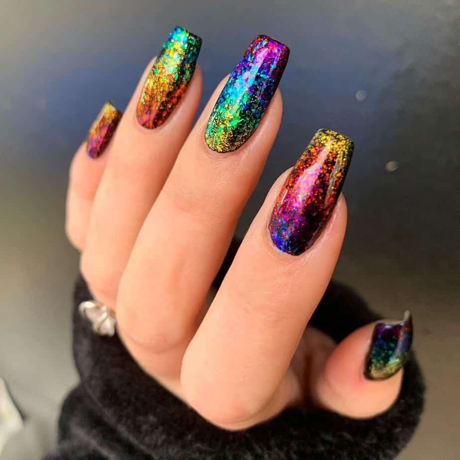 40 Incredible Iridescent Nails To Brighten Your Day