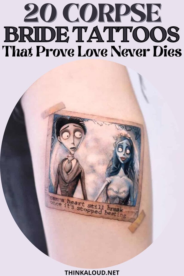 20 Corpse Bride Tattoos That Prove Love Never Dies