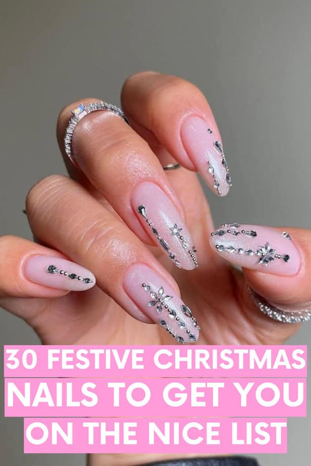 30 Festive Christmas Nails To Get You On The Nice List