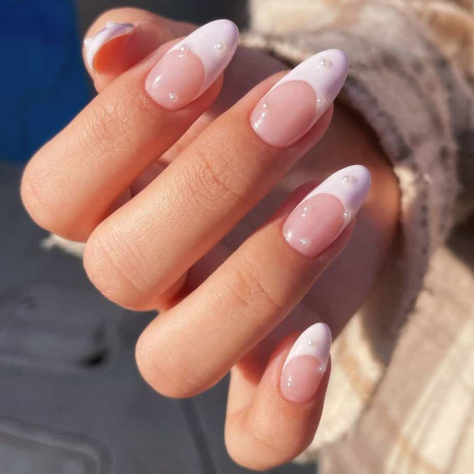 40 Mesmerizing Pearl Nails That Will Get You Out Your Shell