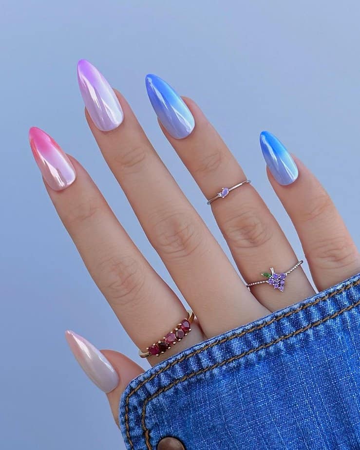 40 Incredible Iridescent Nails To Brighten Your Day