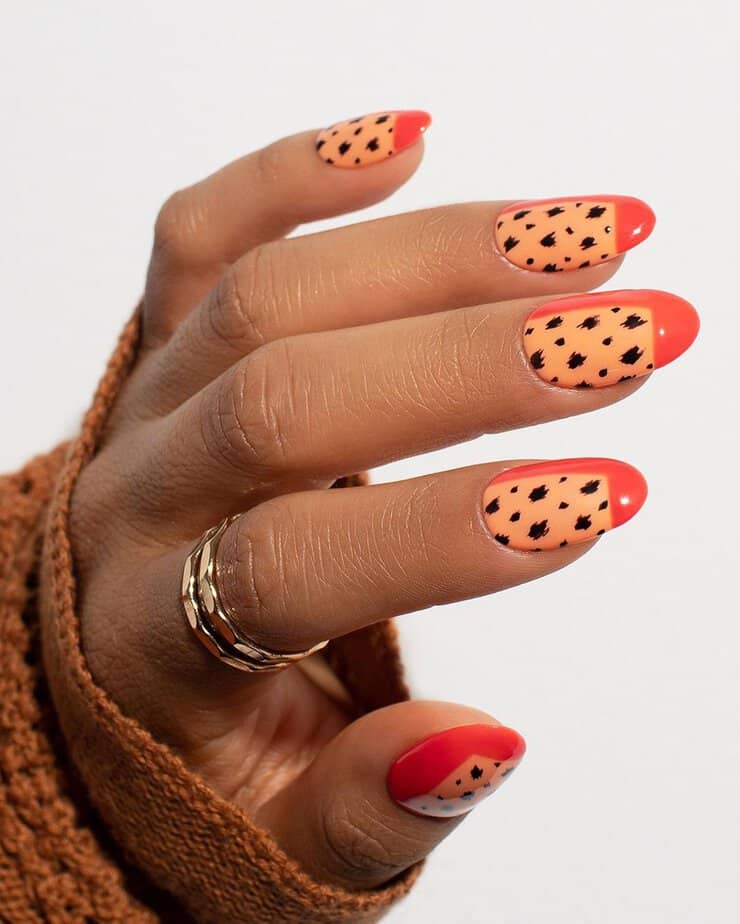 Animal print nails