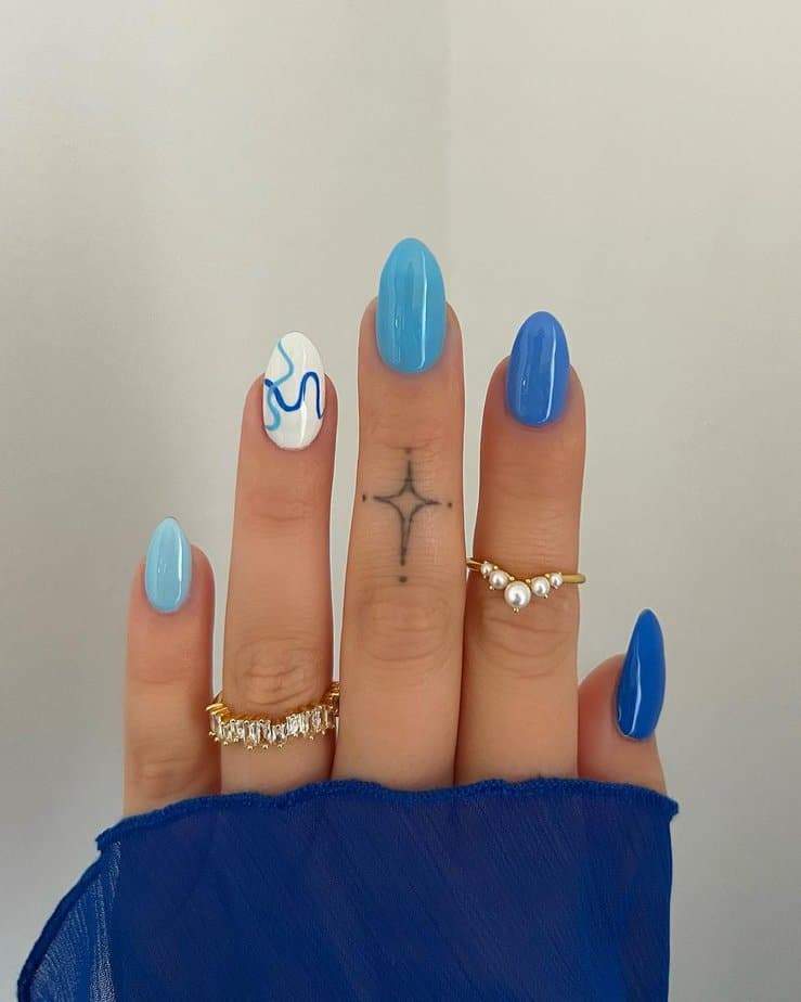 30 Mesmerizing Tiffany Blue Nails To Inspire Blue Skies Ahead