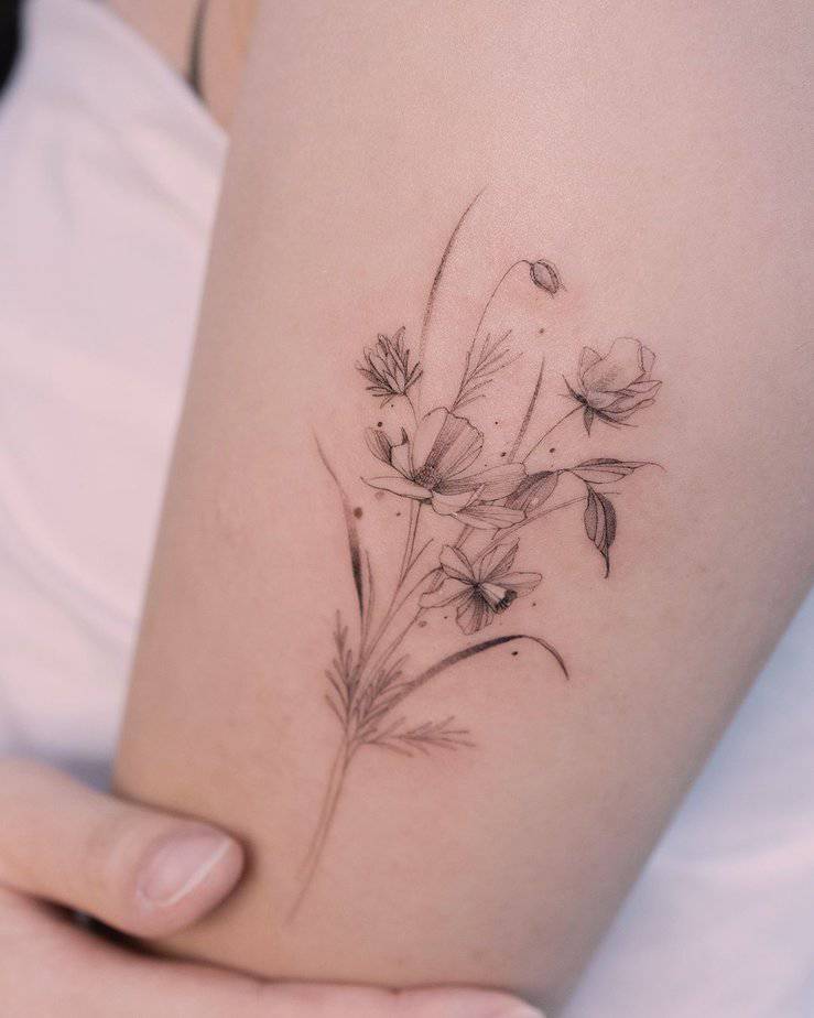 19 Beautiful Daffodil Tattoo Ideas That Will Make You Bloom