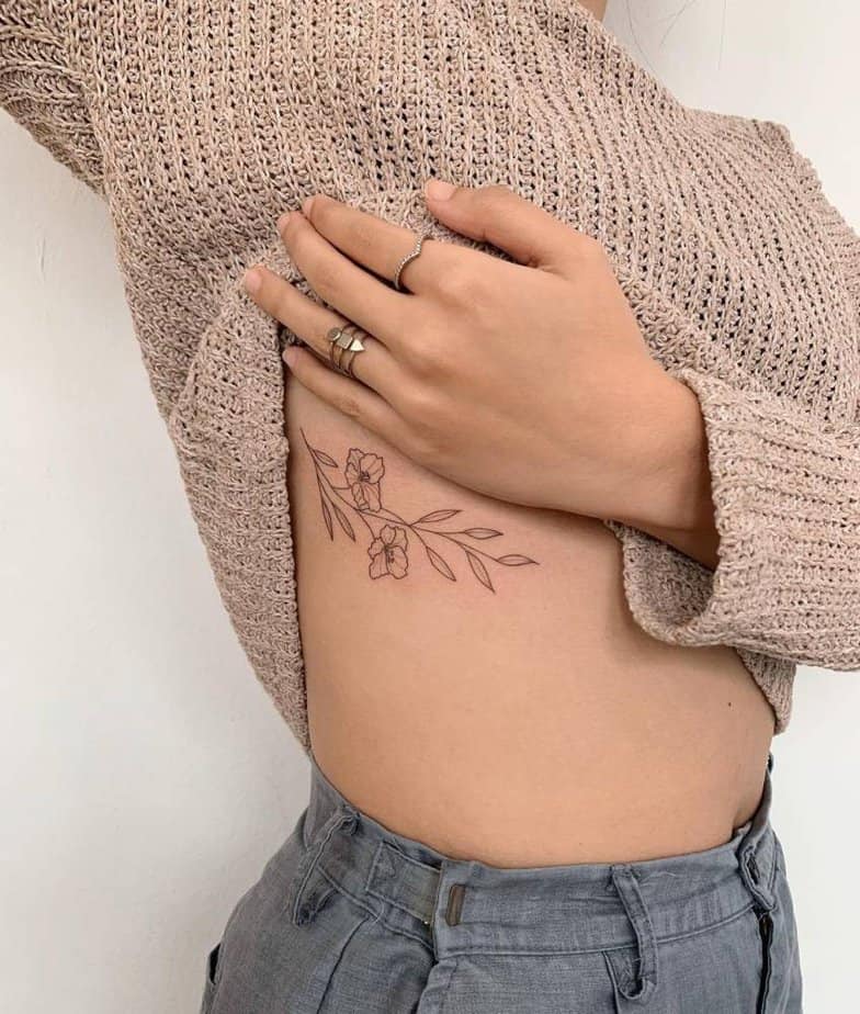 18 Symbolic August Birth Flower Tattoos To Celebrate Your Month