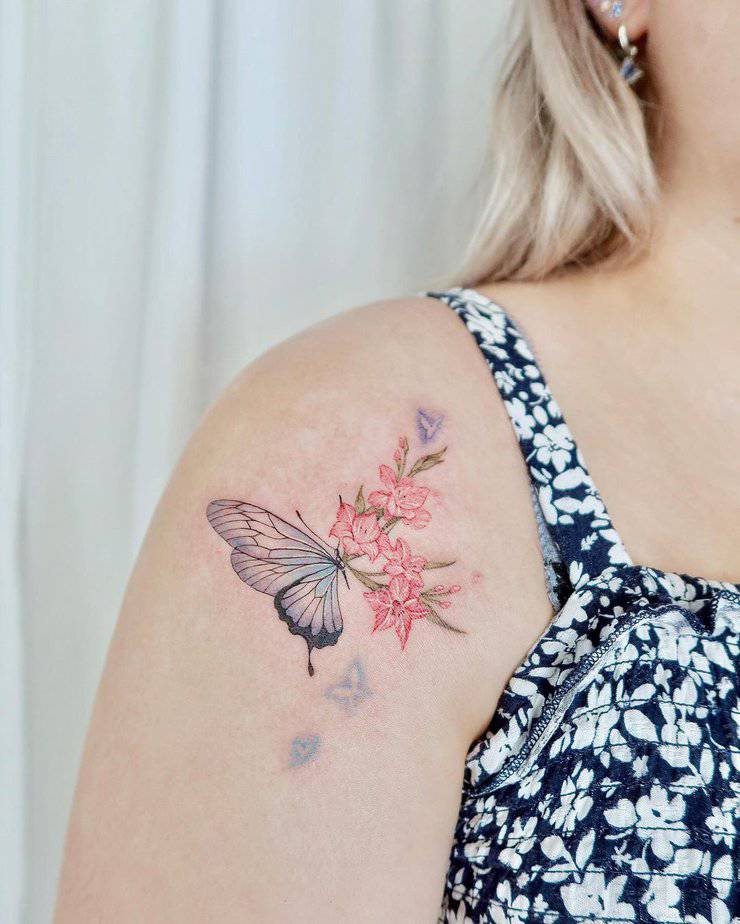 18 Symbolic August Birth Flower Tattoos To Celebrate Your Month