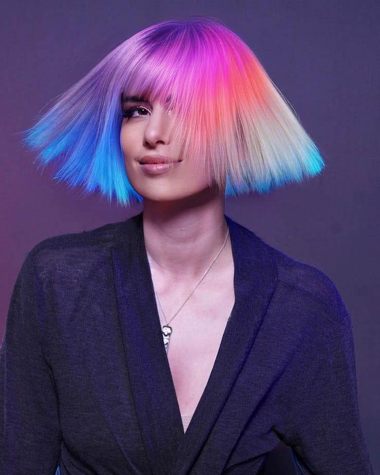 33 Stunning Vivid Hair Color Ideas That Feel Like Magic