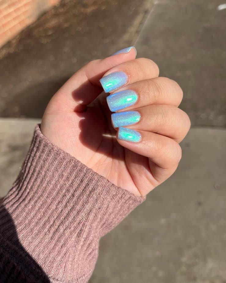 30 Mesmerizing Tiffany Blue Nails To Inspire Blue Skies Ahead