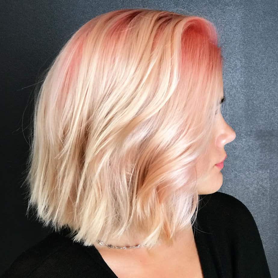 Peach blonde