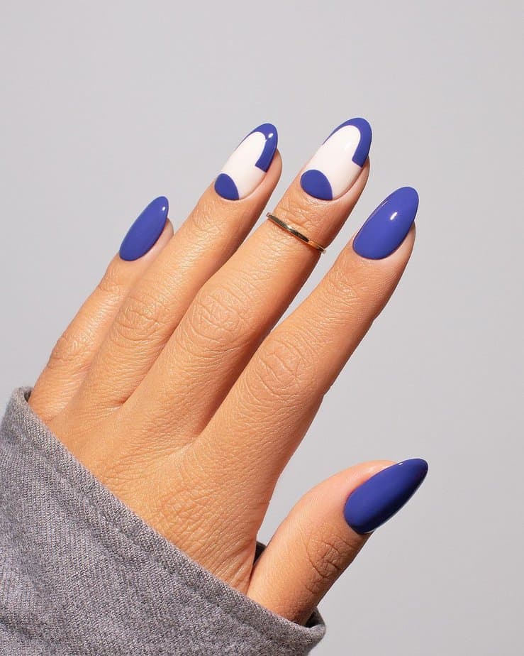 35 Amazing Color-Blocking Nails For A Fun Appearance