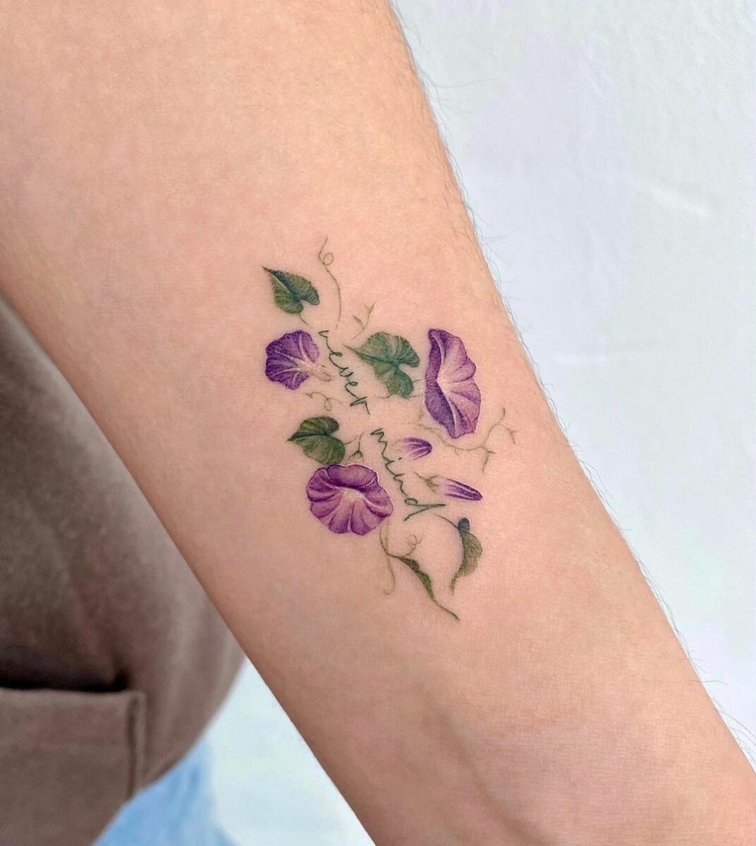 18 Meaningful Morning Glory Tattoos To Inspire You