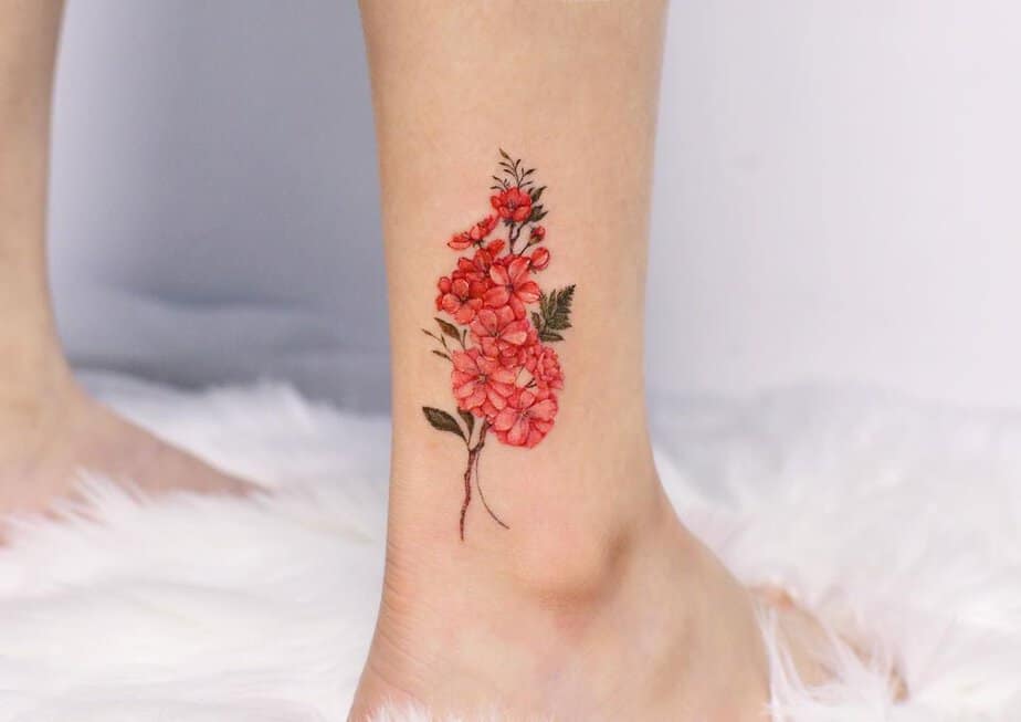 19 Unique Apple Blossom Tattoos For A Cute Appearance