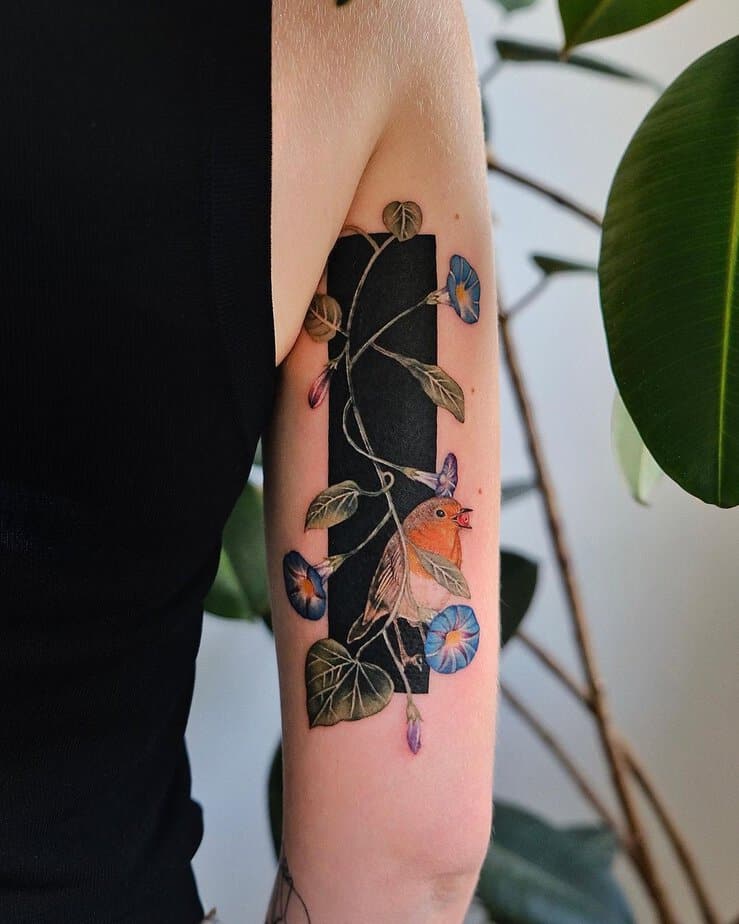 18 Meaningful Morning Glory Tattoos To Inspire You