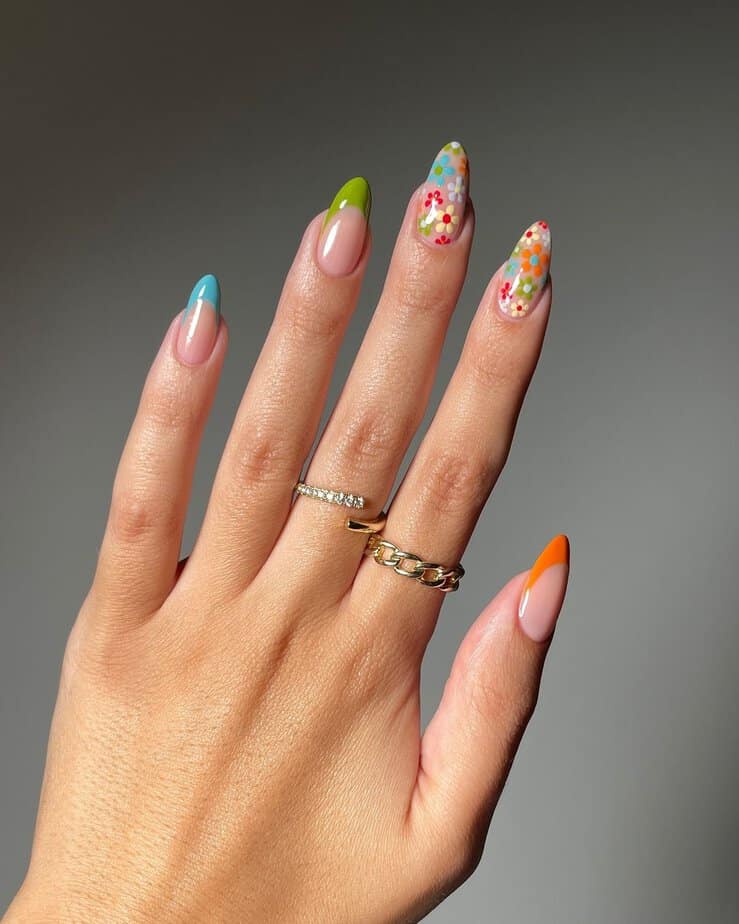 27 Gorgeous Garden Nails That Will Make Your Fingers Bloom 