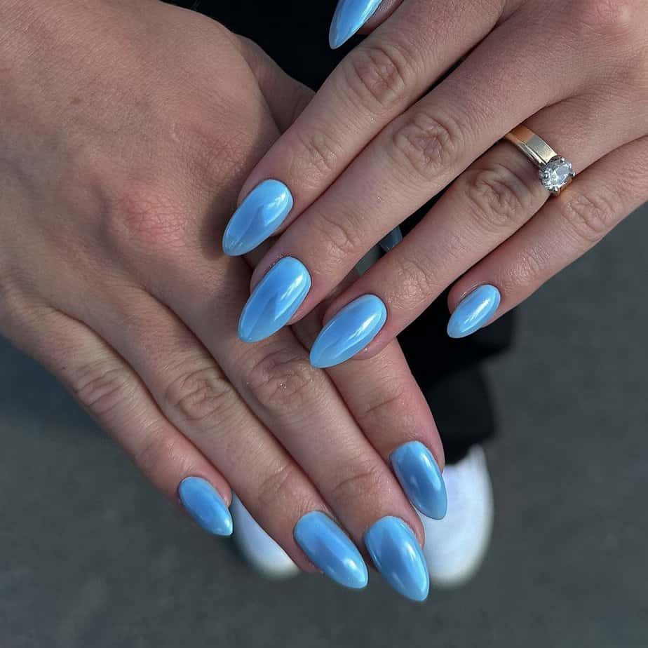 30 Mesmerizing Tiffany Blue Nails To Inspire Blue Skies Ahead