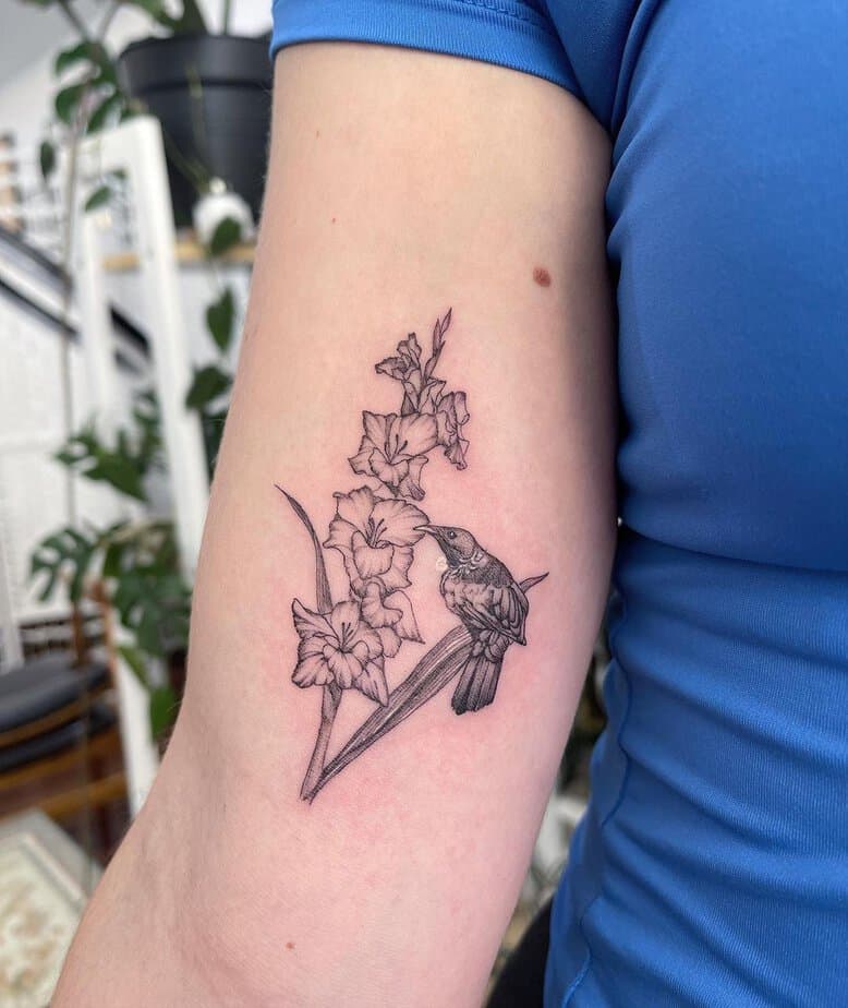 18 Symbolic August Birth Flower Tattoos To Celebrate Your Month