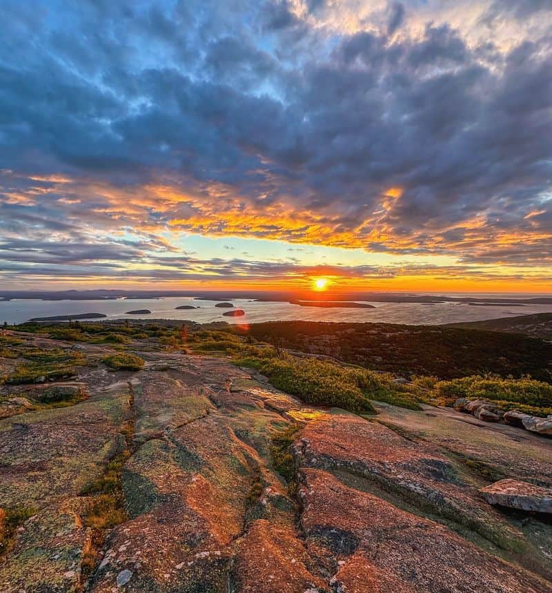 Watch the Sunrise from Cadillac Mountain