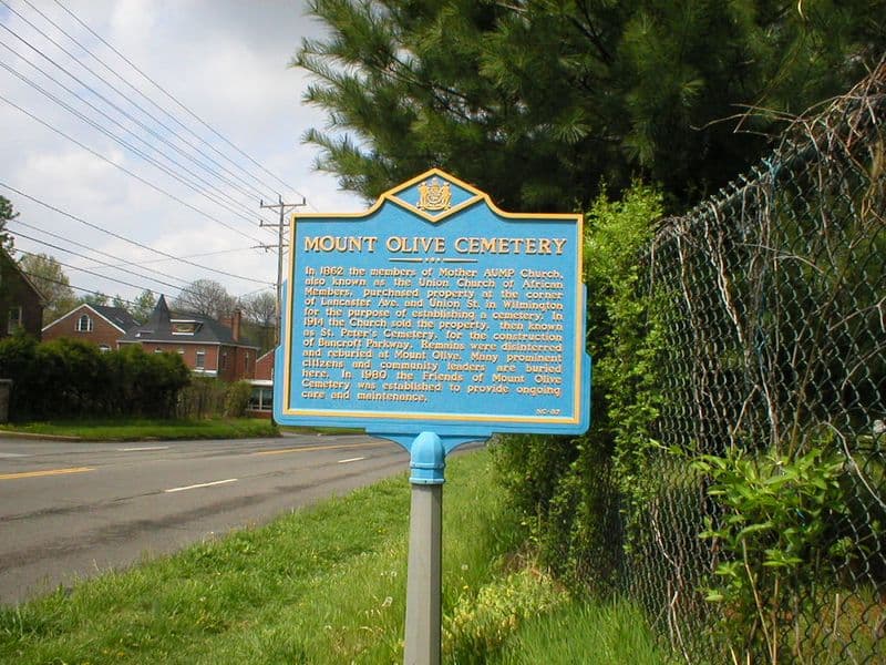 Visit the Mount Olive Cemetery