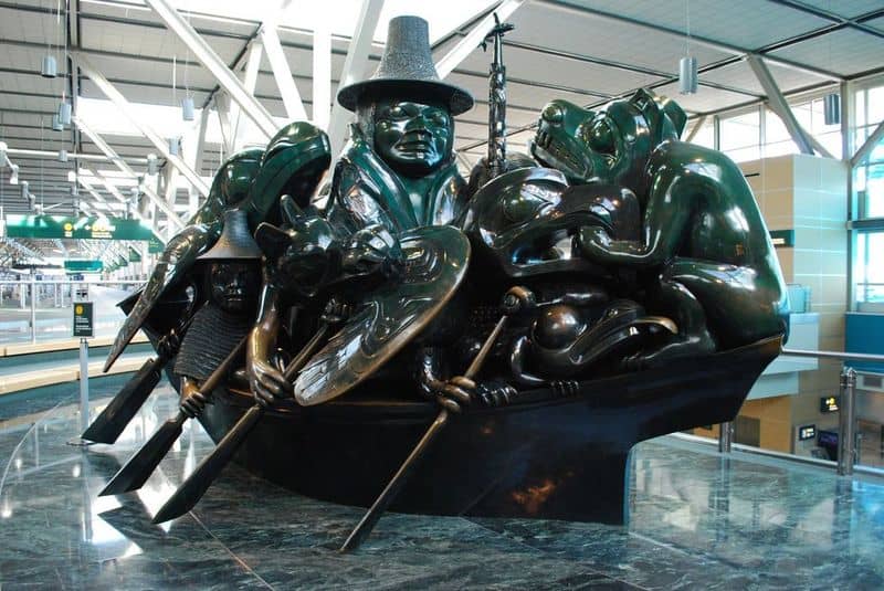 Spirit of Haida Gwaii, The Black Canoe, Canadian Embassy