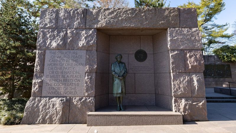 Eleanor Roosevelt, The Franklin Delano Roosevelt Memorial