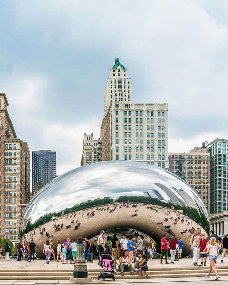 Stroll Millennium Park and the Bean