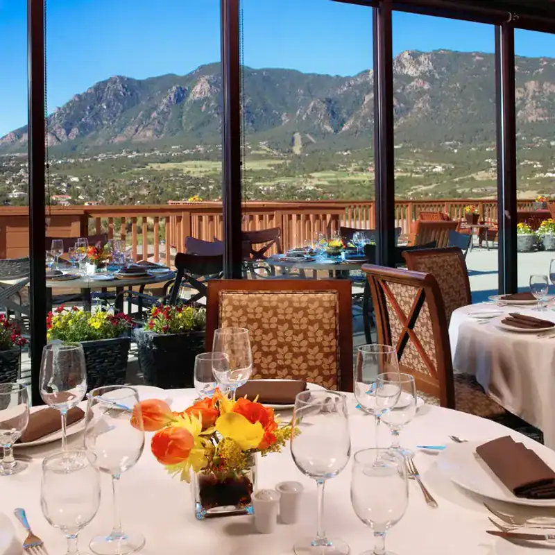 Mountain View Restaurant at Cheyenne Mountain Resort, Colorado Springs