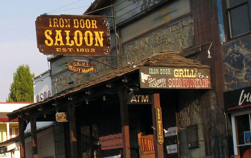 13 California Restaurants Full of History—and Unforgettable Food Iron Door Saloon