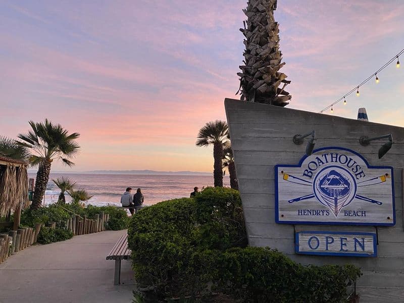 Boathouse at Hendry's Beach, Santa Barbara
