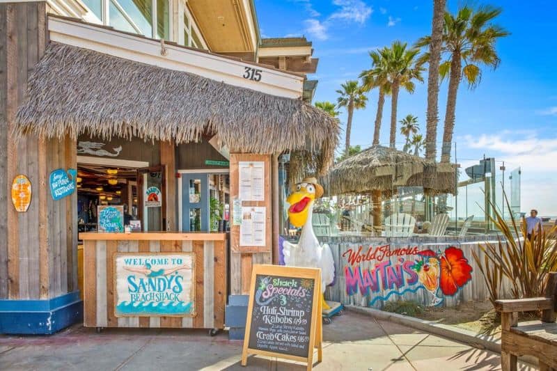 Sandy's Beach Shack, Huntington Beach