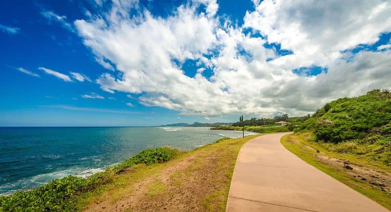 Watch the Sunrise at Kapa'a's Coastal Path