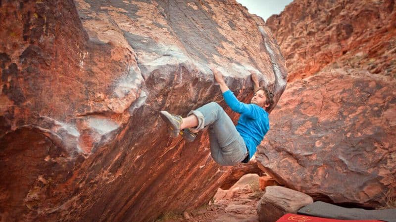 Hiking and Rock Climbing at Red Rock Canyon