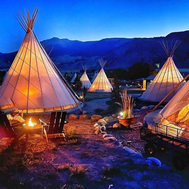 7 Jaw-Dropping Glamping Spots in Montana You Have to Experience Dreamcatcher Tipi Hotel – Near Yellowstone National Park