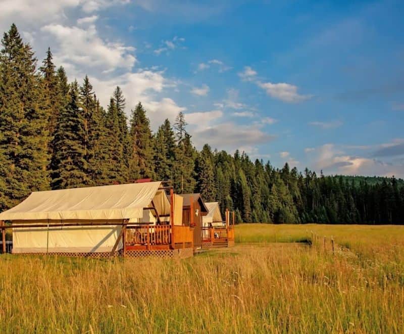7 Jaw-Dropping Glamping Spots in Montana You Have to Experience Bar W Guest Ranch – Whitefish