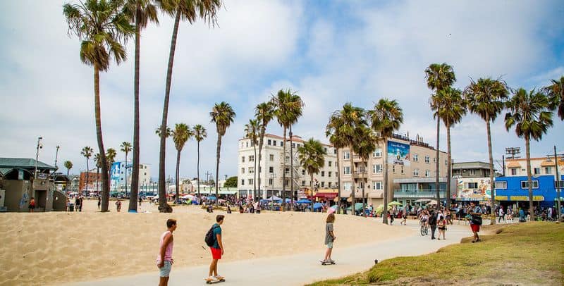 Bike or Skate the Venice Beach to Santa Monica Path