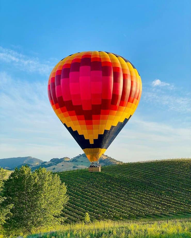 8 Can't-Miss Sonoma Valley Adventures (Yes, There's More Than Wine) Soar Over Vineyards in a Hot Air Balloon