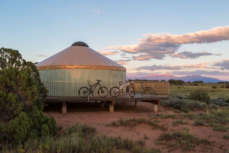Moenkopi Yurt at Dead Horse Point State Park