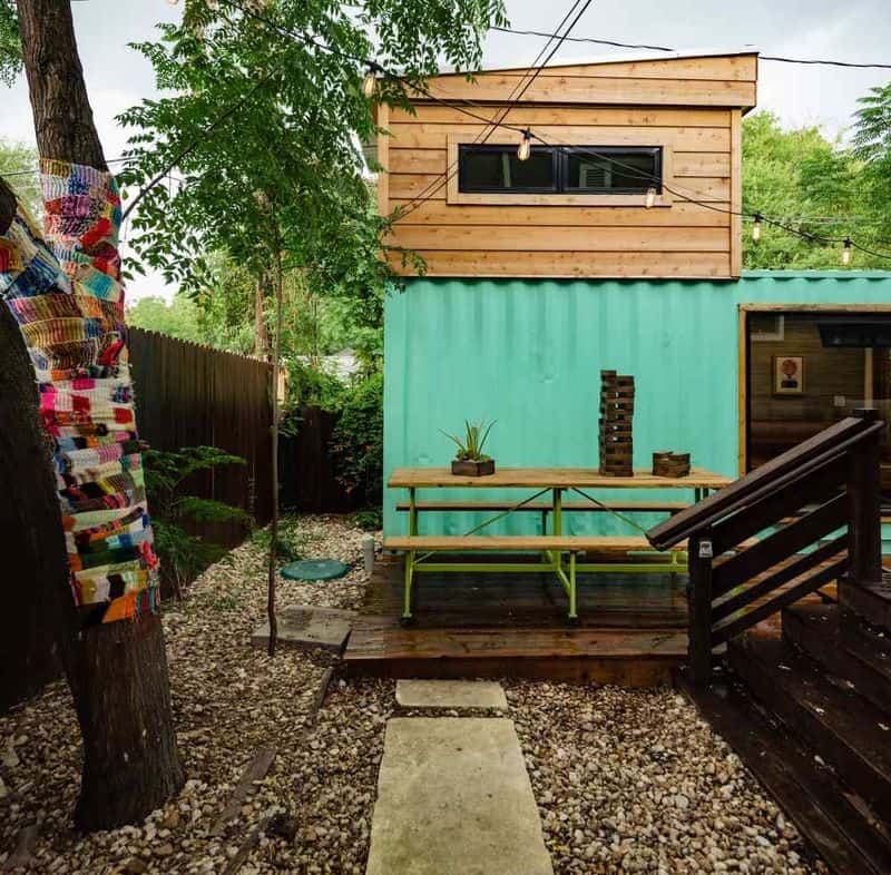 8 Wildly Cool Airbnbs in Austin You'll Want to Book Immediately East Austin Atomic Ranch Shipping Container House