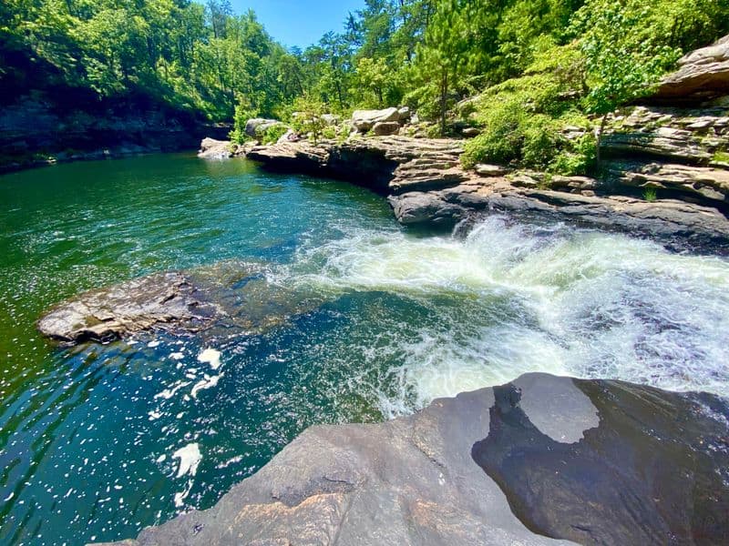 Blue Hole at Hippie Hole