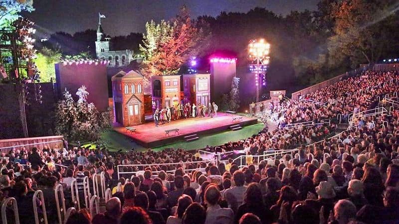 Catch a Shakespeare in the Park Performance