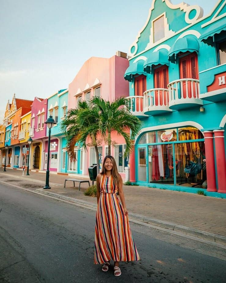 The Brightly Colored Town of Kralendijk