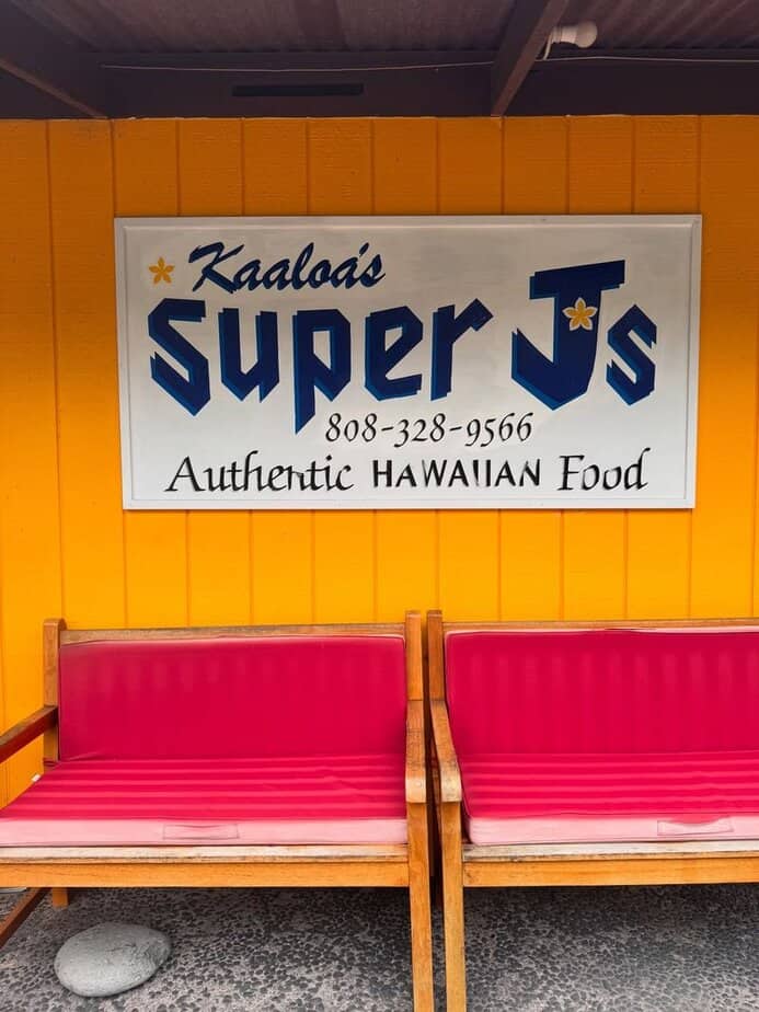 Kaaloa's Super J's, Captain Cook