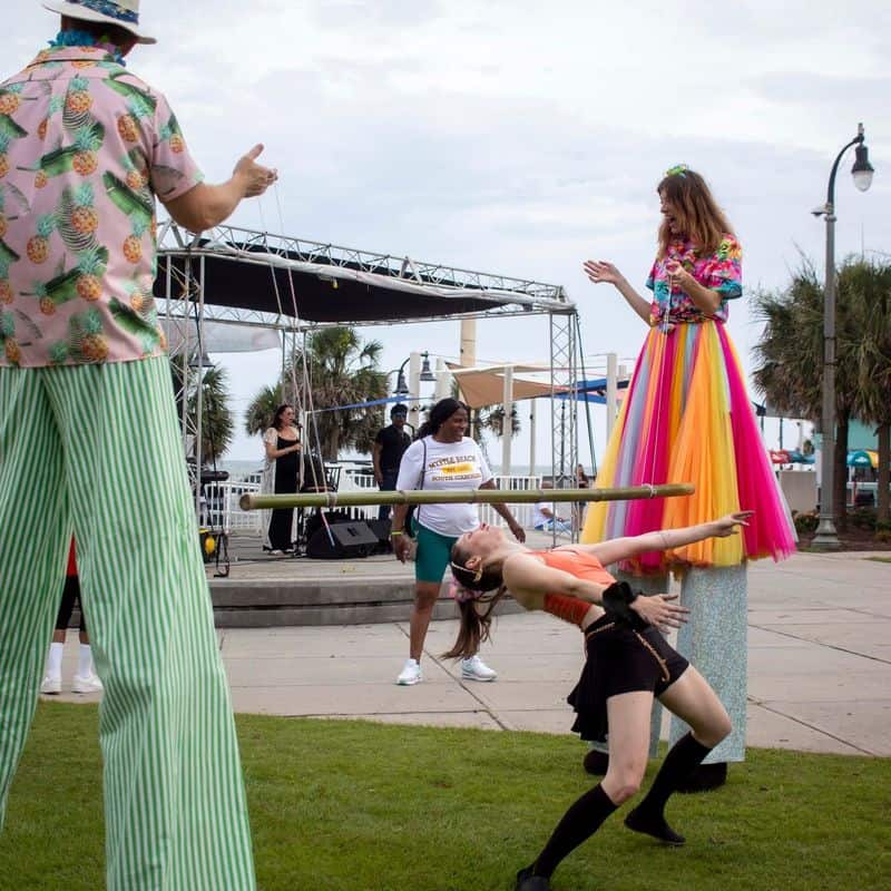 Visit Broadway at the Beach (Window-Shop & People-Watch)