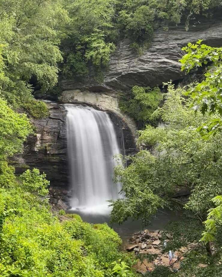 Pisgah National Forest & Looking Glass Falls