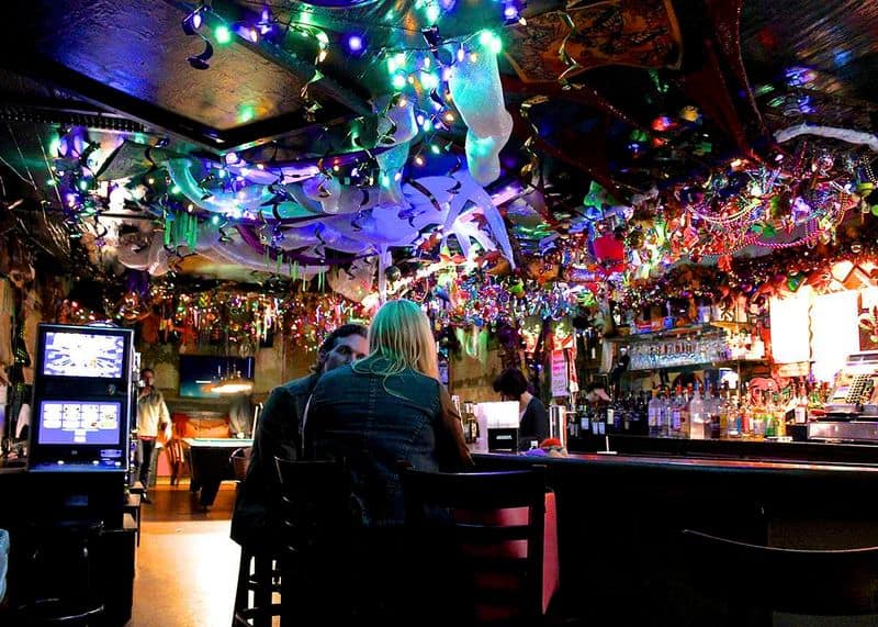 Relax with a Drink in a Bar