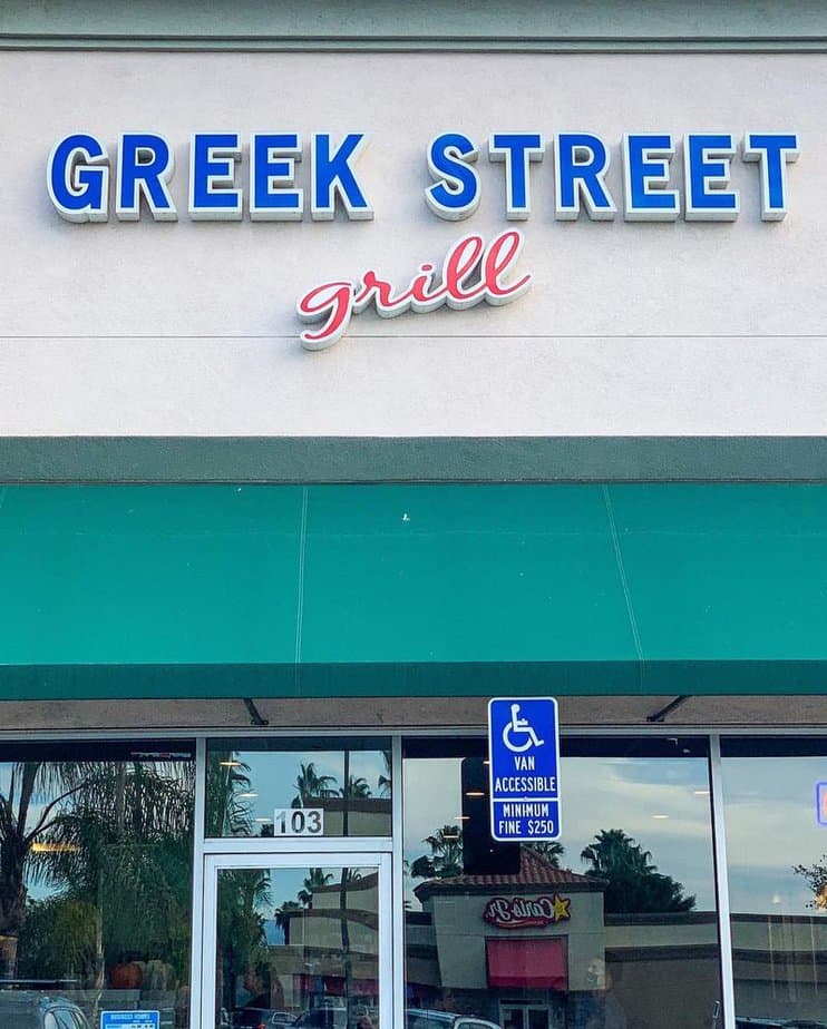 Greek Street Grill, Riverside